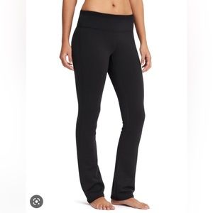 Black Athleta Flare Pants